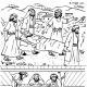 Ježíš uzdravuje mnoho nemocných Petr vyléčí kulhavou lekci nedělní školy